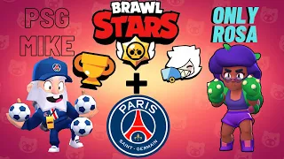 ONLY ROSA Challenge la PSG CUP + COLETTE din oferta de pe shop | Brawl Stars Romania! (PRIMUL VIDEO)