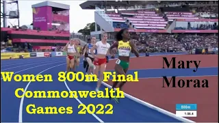 Mary Moraa wins gold in women's 800m finals Commonwealth Games | Kenya athletics