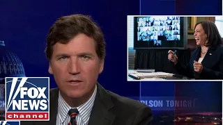 Tucker investigates the reason Kamala Harris is always cackling