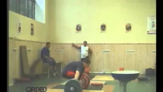 Заур Тахушев рывок 175 кг./Zaur Takhushev 175 kg Snatch