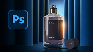 I Designed Perfume Product Manipulation for social media, using adobe photoshop