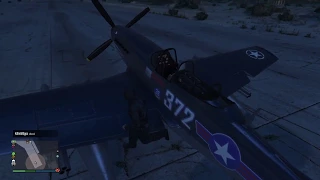 GTA Online P-45 Nokota is Broken (P-51 Mustang)