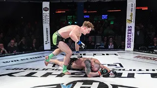 Ben Woolliss Vs Marc halford MMA KO