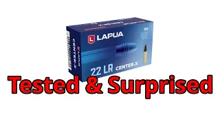 Lapua Center X Tested - Very Surprised.