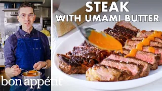 Chris Makes Steak With Umami Butter Sauce | From The Test Kitchen | Bon Appétit