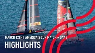 36th America's Cup Day 2 Highlights