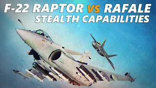 Rafale Vs F-22 Raptor BVR | Stealth Capabilities | Digital Combat Simulator | DCS |