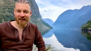 Норвегия - (Деревня викингов, Каноэ) - Странствующий Викинг - Часть 2