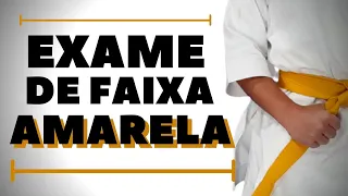 Da Branca para a Amarela - EXAME DE FAIXA - Karate Shotokan