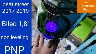 reflektor beat 2017-2019 Biled 1,8" non leveling sinar otomotif