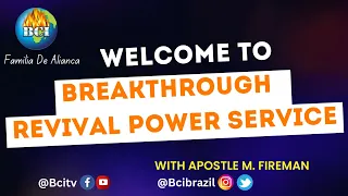 #BCI WEDNESDAY BREAKTHROUGH REVIVAL POWER SERVICE || WITH APOSTLE MALIK FIREMAN || 24-04-2024