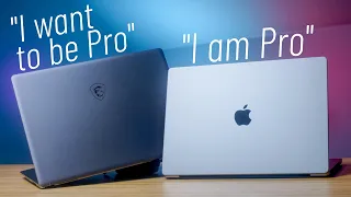 Which is ACTUALLY for Pros? // MacBook Pro 16 vs MSI Creator Z16