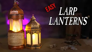 How to make Cheap and Easy LARP Lanterns!