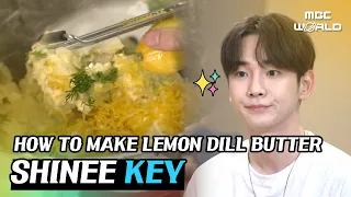 [C.C.] "Lemon Dill Butter" and "Green onion Kimchi" made from crops grown by KEY #SHINEE #KEY