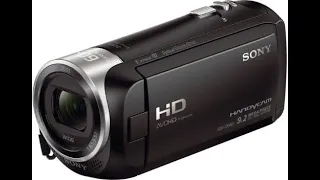 Обзор видеокамеры SONY HDR-CX405  Handycam