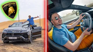 I test the Lamborghini URUS in the desert! (It runs rough)