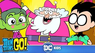 Teen Titans Go! en Latino 🇲🇽🇦🇷🇨🇴🇵🇪🇻🇪 | ¡Llegó Papá Noel! 🎅🏻 | @DCKidsLatino
