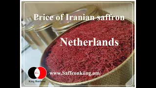 price of Iranian saffron in the Netherlands