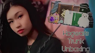 Personalized Hogwarts Trunk Unboxing | SLYTHERIN Edition
