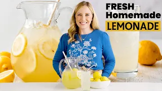 How to Make Fresh Squeezed Homemade Lemonade