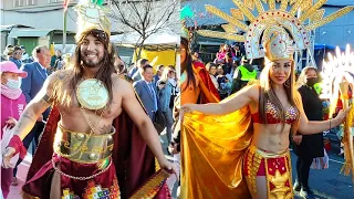 Los FAMOSOS INKAS del GRAN PODER presentes en la ENTRADA FOLKLÓRICA 2023 de La Paz 🇧🇴, Inkas RAYMIS