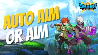 AUTO AIM ISN'T FOR EVERYONE (Explained) Disable or Enable in Smash Legends?