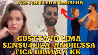 Gusttavo Lima S3NSUALIZA em fotos e fãs perguntam: Andressa Suita fica BRAVA ?