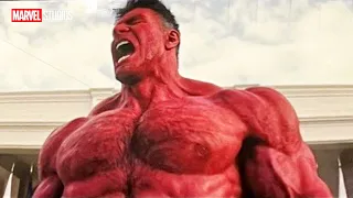 Avengers Endgame Red Hulk Scene - Alternate Red Hulk Origin Story Breakdown