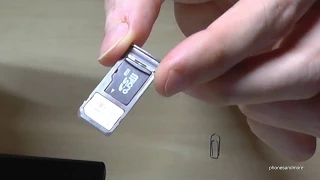 Samsung Galaxy Note 8: How to insert the microSD card? Installation of the micro SD