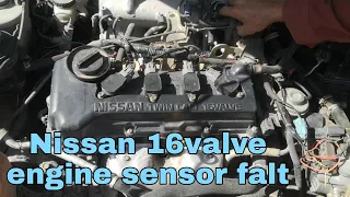 Nissan twin cam 16valve engine sensor problem