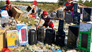 OMG! Happy Day Found A lot Smart Phone SAMSUNG A13 OPPO Reno8T at Trash Place - Dumpster Diving 2023