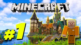 A NEW START! Minecraft Let's Play Episode 1 [Part 1 Survival Lets Play on 1.20]