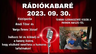 Rádiókabaré 2023. szeptember 30.