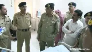 Pakistan girl shot by Taliban visited in hospital by ministers