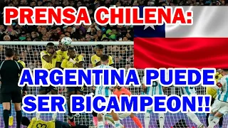 🔥🏆🏆PERIODISMO CHILENO, DENLE LA COPA DEL MUNDO DIRECTAMENTE A ARGENTINA
