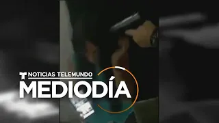 Impactante video muestra la extorsión de migrantes a punta de pistola | Noticias Telemundo