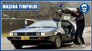 I Drove the TIME MACHINE! DMC DeLorean, the Car from BACK TO THE FUTURE Made by a ROMANIAN!