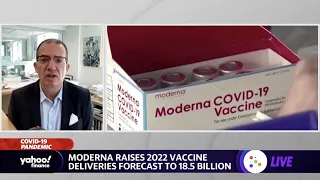 Moderna CEO talks Omicron booster shots, 2022 COVID-19 vaccine sales forecasts, global vaccination