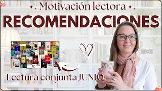 Como Conseguir MOTIVACION LECTORA Y Recomendaciones de Libros || LECTURA CONJUNTA JUNIO