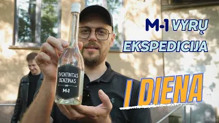 M-1 VYRŲ EKSPEDICIJA – 1-oji iššūkių diena