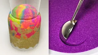 Very Satisfying Video Compilation 81 Kinetic Sand Cutting ASMR
