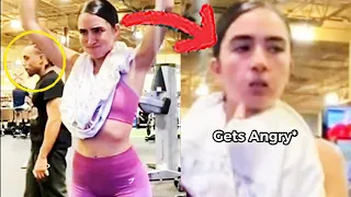 Gym Girl Gets FURIOUS At Man and Gets EXPOSED