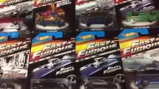 2015 The Fast and Furious Hot Wheels 8-car set Exclusively from Walmart