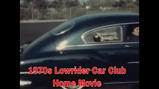 1970s SUPER 8mm FILM PHAROAHS LOWRIDER CAR CLUB HOME MOVIE FOOTAGE  CHICANO / HISPANIC CULTURE 16944