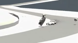 Gilles Villeneuve crash prova3