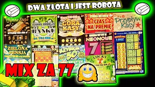 #89 Zdrapki Lotto​ 😱🤑 mix za 77zł 🤑😉  milion zł w banku 1000000