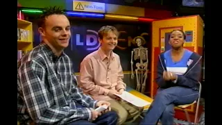 Ant & Dec PJ & Duncan interview on CBBC part 1 with Simeon Courtie and Josie D'Arby December 1995