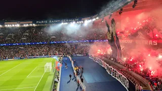 PSG 3 - 0 AC MILAN : AMBIANCE DE FEU