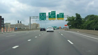 Driving through Downtown Pittsburgh, PA southbound