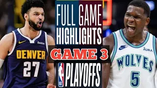 Minnesota Timberwolves vs Denver Nuggets Full Highlights | NBA Today | NBA Highlights | NBA LIVE